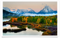 Fog Above Oxbow Bend