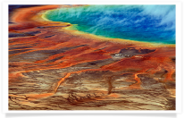 Grand Prismatic Spring Close-up