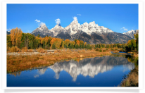 View from Schwabacher Landing