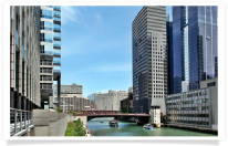 Tour Boats on Chicago River