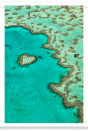 Heart Reef Aerial Vertical View