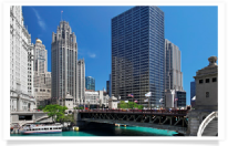 Chicago River and Wendella Tour Boat
