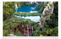 Plitvice Lakes Scenic View
