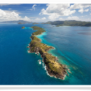 St. John Cay Aerial View