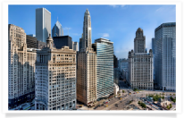 Downtown Chicago from Trump Tower
