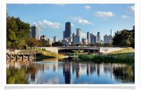 Lincoln Park Zoo Bridge & Lagoon